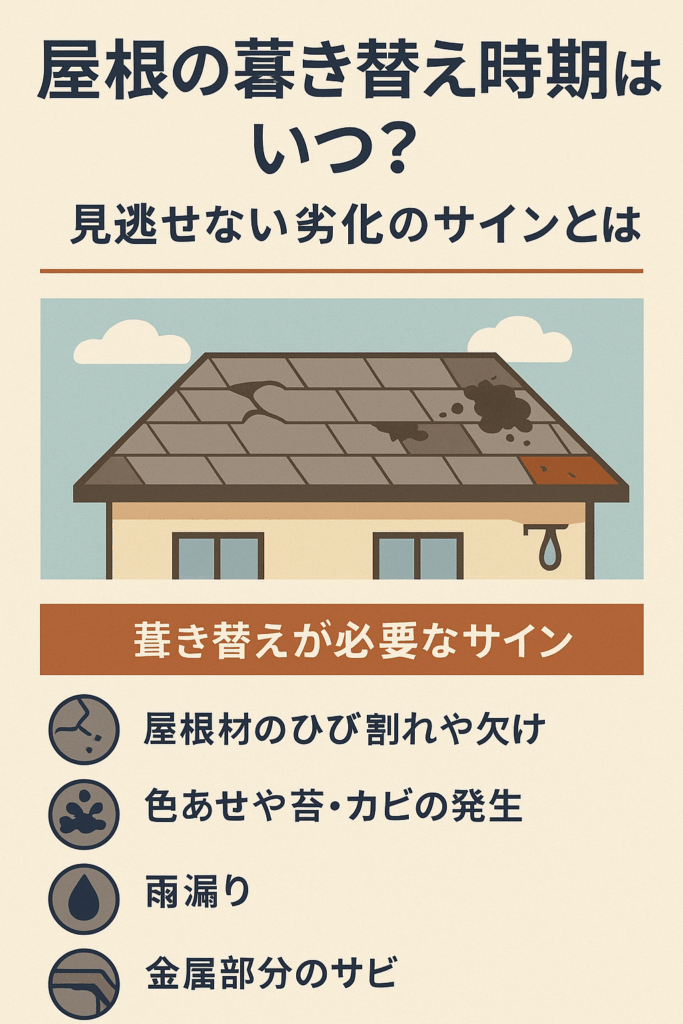 【東京都八王子市】屋根の葺き替え時期はいつ