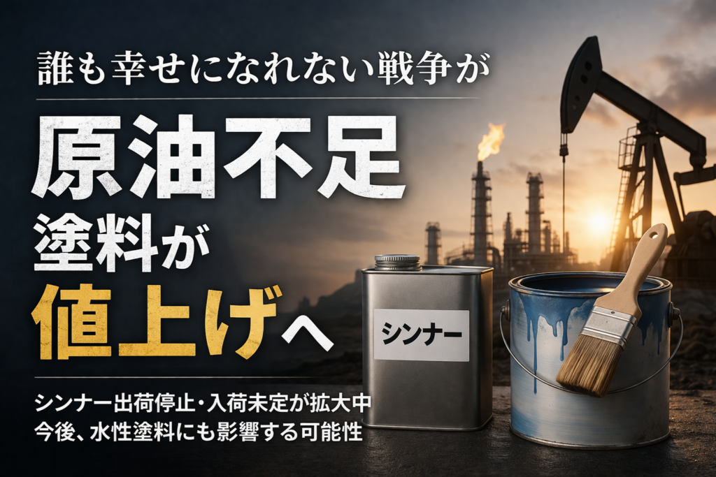 追加情報：誰も幸せになれない戦争による原油不足の影響