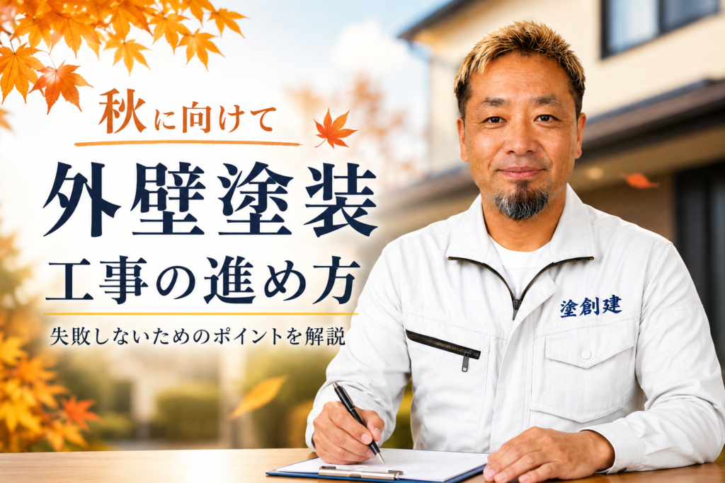 秋は外壁塗装のベストシーズン？八王子市で後悔しない業者選びとは